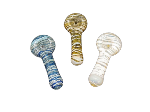 3ct Concentric Spiraled Hand Pipes Bundle- 3.5"