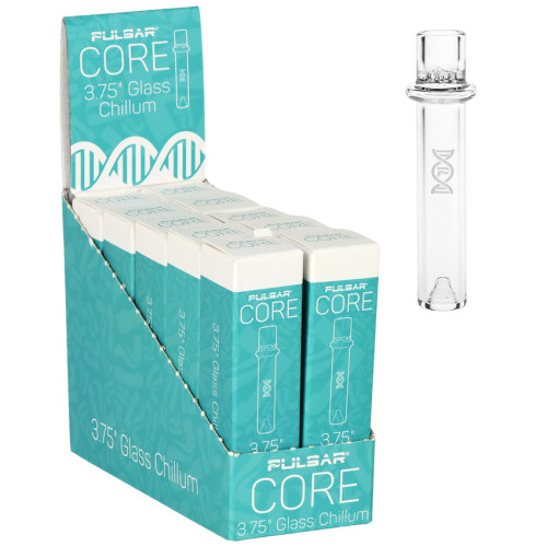 Pulsar CORE Glass Chillum - 3.75"/10ct Display