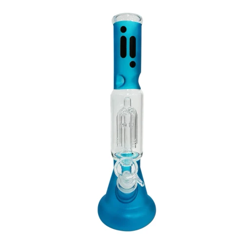 Infyniti 12" Flared Beaker with Tree Perc and Ice Catcher - Blue