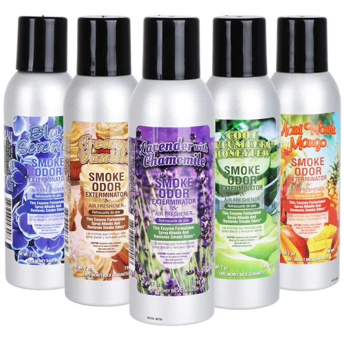 12ct Smoke Odor Exterminator Spray Display - 7oz / Year Round Mix