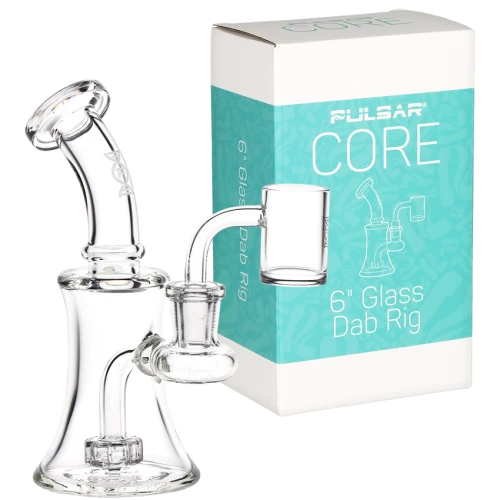 Pulsar CORE Glass Dab Rig - 6" / 14mm F