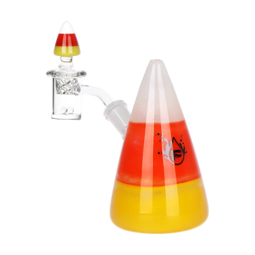 Pulsar Kandy Korn Glass Dab Rig Set - 5" / 14mm F