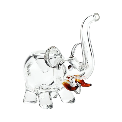Pulsar Elephant Glass Hand Pipe - 3.5"