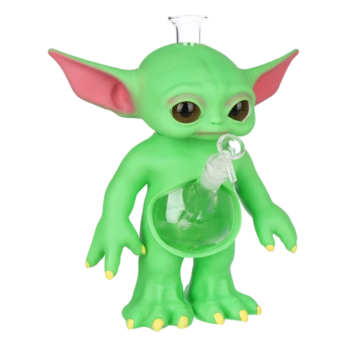 Baby Alien Glass & Vinyl Water Pipe - 11.5" / 14mm F