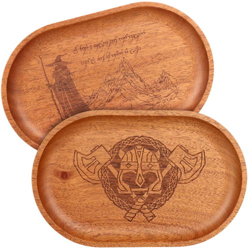 Pulsar Shire x LoTR Mahogany Wood Trays