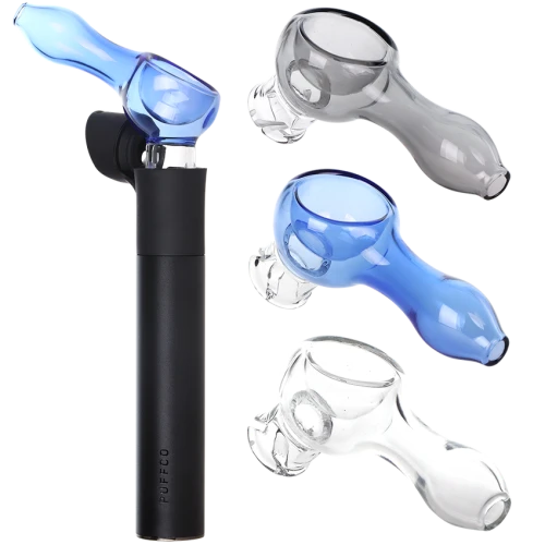 3ct Mini Hand Pipe Glass Attachment for Puffco Pivot Bundle- 2.5" / Assorted Colors