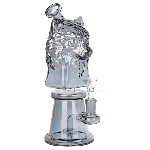 SeshGear Wolfie Glass Water Pipe - 9.25" / 14mm F