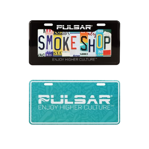 Pulsar License Plate Tin Sign - 6" x 12"