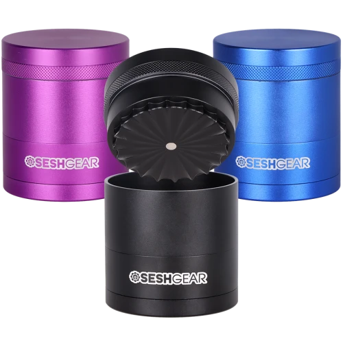 SeshGear Mill Grinder w/ Storage - 5pc / 2.5"