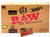 40ct 1¼" Classic Unbleached 300s Rolling Papers by RAW Display