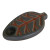 Oak and Earth - Charcoal Leaf Pipe