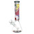 Unicorn Beaker Glass Water Pipe - 10" / 14mm F / Colors Vary