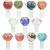 Glass on Glass Herb Slide Bowl- 14mm M/Colors & Designs Vary