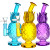 Pineapple Hospitality Glass Water Pipe - 7.75" / 14mm F Colors Vary