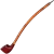 Pulsar Shire Pipes The Craic - Pot Churchwarden Smoking Pipe - 15" / Brown