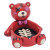 Fujima Zombie Bear Polyresin Ashtray  5.75"x4.9"