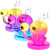 Neon Beastie Glass Dab Rig - 4" / 14mm F / Colors Vary
