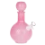 Vintage Crystal Decanter Ombre Glass Water Pipe - Cruet / 9.75" / 14mm F / Colors Vary