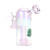 SeshGear Space Dome Showerhead Perc Electroplated Glass Water Pipe - 6.25" / 14mm F / Colors Vary