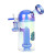 SeshGear Space Dome Showerhead Perc Electroplated Glass Water Pipe - 6.25" / 14mm F / Colors Vary