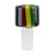 Empire Glassworks Bowl 14mm - Steel Rasta