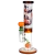 Pulsar Anime Halloween Straight Tube Glass Water Pipe - 9.75" / 14mm F