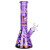 Betsy Beep Neon Beaker Glass Water Pipe - 10" / 14mm F / Colors Vary