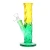 SeshGear Twist Straight Tube Ombre Glass Water Pipe - 7.75" / 14mm F