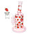 Pulsar Fruit Series Glow In The Dark Dab Rig Kit - 8" / 14mm F Strawberry Cough Glow