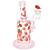 Pulsar Fruit Series Glow In The Dark Dab Rig Kit - 8" / 14mm F Strawberry Cough Glow