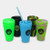 Piece Maker Kommuter with Silipint - Silicone Drink Cup Topper w/ Cup