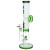 13" Pulsar Double Stacked Halloween Glass Water Pipe / 14mm F