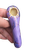 Porcelain Gold Spoon - Purple
