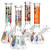 Funny Animal Beaker Glass Water Pipe - 9.75" / 14mm F / Designs Vary