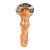 4ct Fumed Whispers Glass Spoon Pipe Assortment Bundle- 3.8" / Assorted Styles & Colors