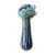 3ct Swirled Out Dichro Glass Spoon Pipe Assortment Bundle - 5" / Assorted Styles & Colors