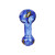 4ct Frit Fusion Glass Spoon Pipe Assortment Bundle - 3" / Assorted Colors