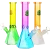 SeshGear Prismatic Bliss Ombre Glass Water Pipe - 10" / 14mm F