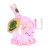 SeshGear Sweet Octopus Neon Glass Dab Rig - 3.75" / 10mm F / Colors Vary