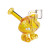 SeshGear Electro Frog Glass Dab Rig - 4.5" / 14mm F / Colors Vary