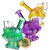 SeshGear Electro Frog Glass Dab Rig - 4.5" / 14mm F / Colors Vary