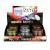 6ct SeshGear Hemp Leaf Trio Solid Metal Grinder Display- 4pc / 2" / Assorted