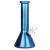 SeshGear Boxed Sparkle and Shine Beaker Glass Water Pipe - 10" / 14mm F / Colors Vary