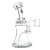 SeshGear Spinner Glass Dab Rig w/ Banger - 8.8"