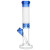 Pulsar Mini Straight Tube Water Pipe - 8.25"/Colors Vary