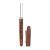 12ct Pulsar Wood Pen Quartz Dab Straw Display - 5.75"