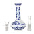 SeshGear Chinese Vase Ceramic Water Pipe - 5.5" / Oval Base