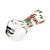 3ct Pulsar Grumpy Bigfoot Glass Spoon Pipe Bundle - 4.5"