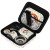 Cute Kitty Juicebox Glass Water Pipe Smoker's Travel Kit - 7" / 14mm F / Rainbow Kitty