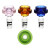 9ct Pulsar Cool Ring Glass Herb Slide Display - 14mm M / Assorted Colors